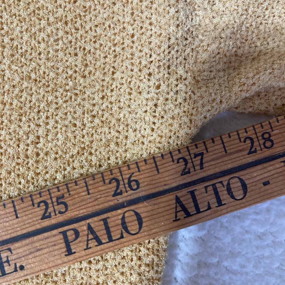 Maurices Yellow Knit Button Front V Neck Cardigan Sweater Women's Medium - Picture 9 of 11